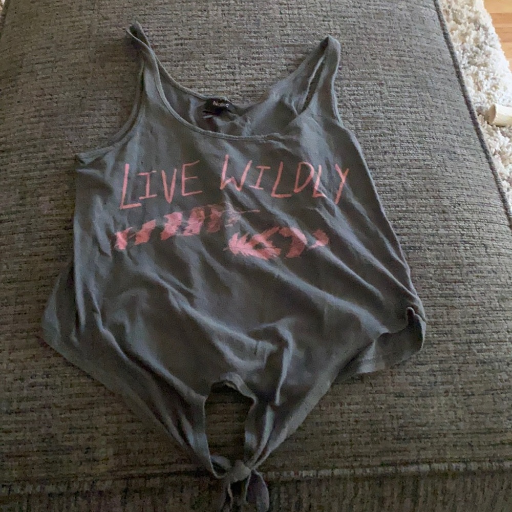 Nollie tank crop top